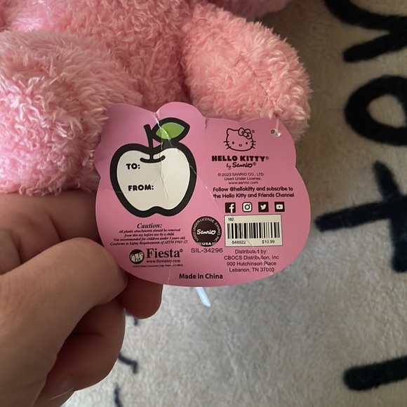 Hello Kitty Easter Bunny Plushie - Picture 3 of 3